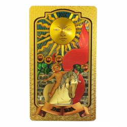Golden tarot kort s�t - Engelsksproget uden guidebog