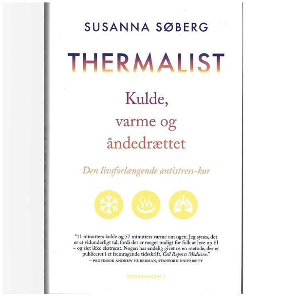 Thermalist af Susanna Sberg