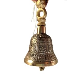 Medium Tibetan messing Tingsha Bell/klokke - 5 x 11.5cm