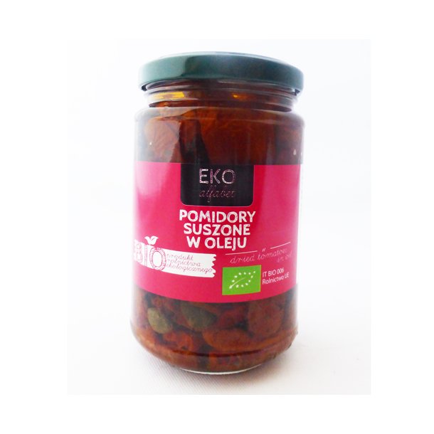 Trrede tomater i olie kologiske 280 g - Bio Planet