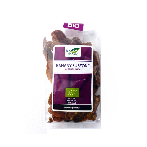T�rrede banan i aflange skiver �kologiske - Bio Planet