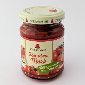 Tomatpure i glas kologisk og vegansk - Zwergenwiese