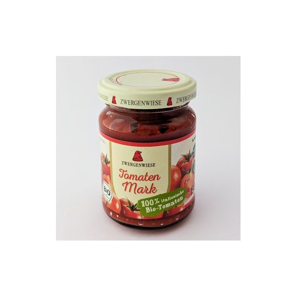 Tomatpure i glas kologisk og vegansk - Zwergenwiese
