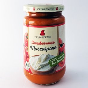 Tomatsauce med mascarpone ko (Vegetarisk) - Zwergenwiese