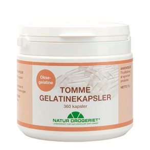 Gelatinekapslertomme