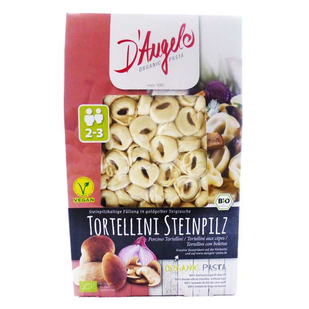 Tortellini Steinpilz kologisk Vegan