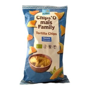 Tortilla chips med havsalt �kologiske vegan - Pural