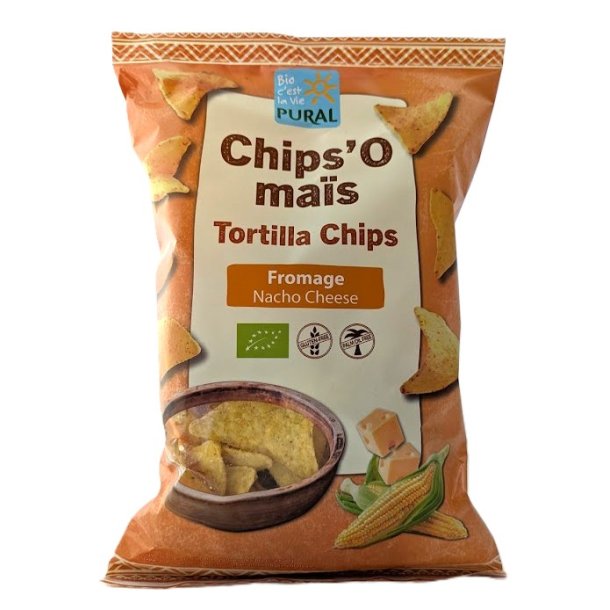 Majschips med ost �kologisk Glutenfri - Pural