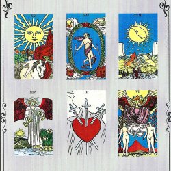 Traditional Arkana tarot kort
