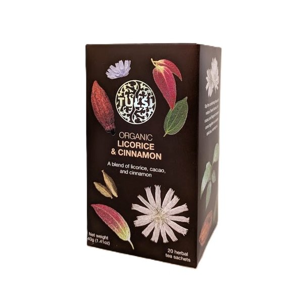 Licorice &amp; Cinnamon te �  20 br.  Tulsi