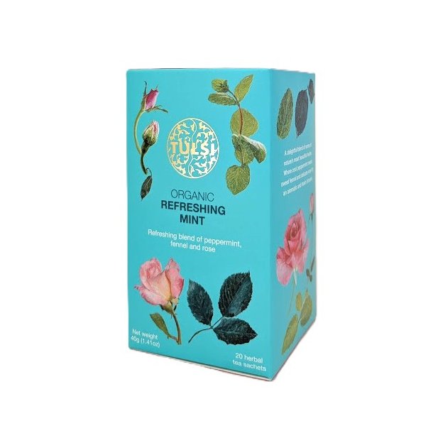 Refreshing Mint te �  20 br. Tulsi