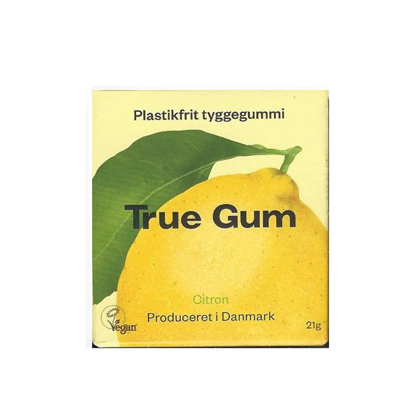 Tyggegummi Citron True Gum