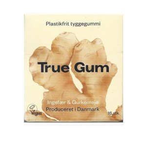 Tyggegummi Ingefr & Gurkemeje True Gum