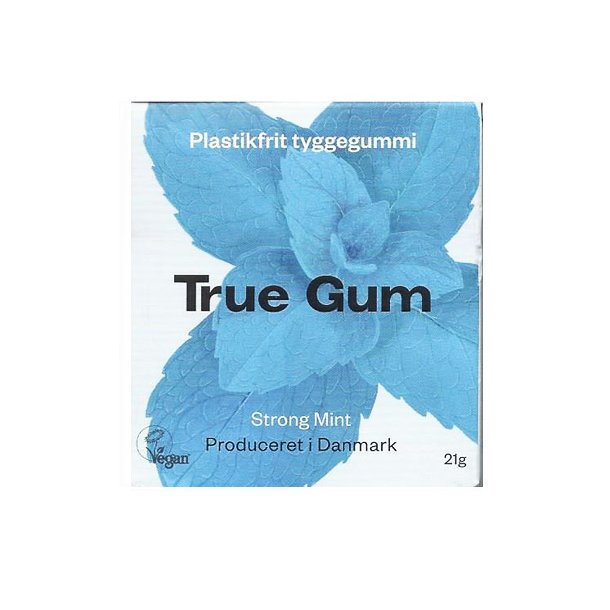 Tyggegummi Strong Mint True Gum