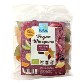 Vingummi kologiske veganske uden gelantine - Pural