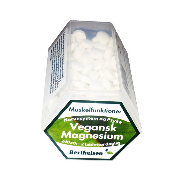 Magnesium vegansk Berthelsen