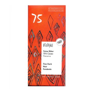 Feine Bitter 75% Cacao Panama kologisk vegan - Vivani