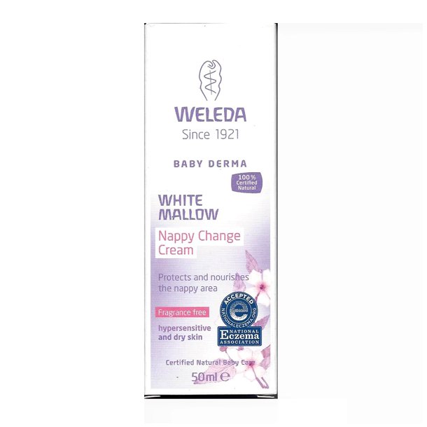 Nappy change cream White Mallow Baby Derma Weleda