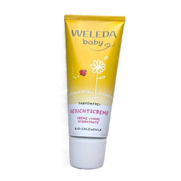 Calendula Baby ansigtscreme, uden parfume - Weleda