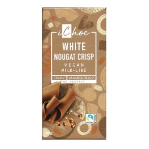 iChoc White Nougat Crisp kologisk Vegan