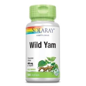 WildYamRoot400mg<br> Solaray Vegan