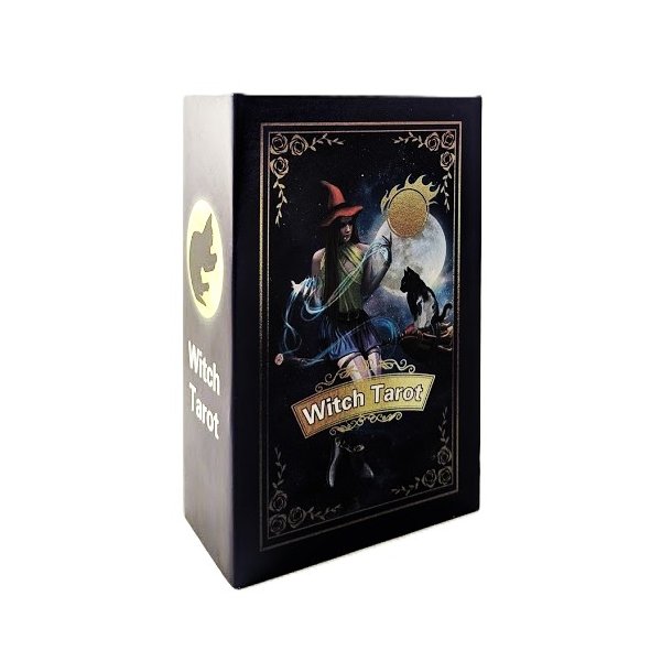 Tarotkorts�t - WitchTarot - med h�fte(Engelsk)