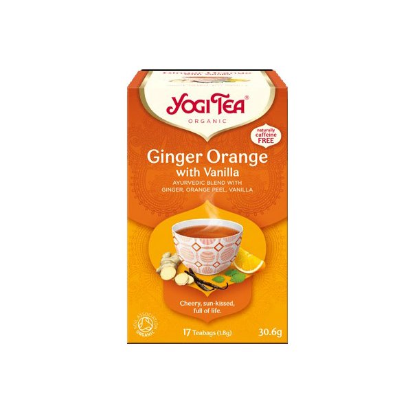 Yogi Tea Ginger orange with vanilla