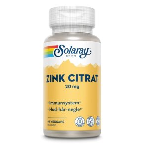 ZinkCitrat20mg  Solaray