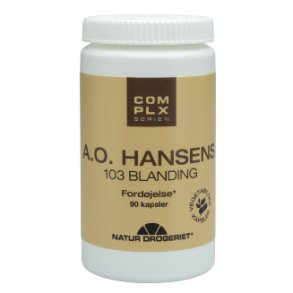 A.O.Hansens103blanding Udget fra producenten