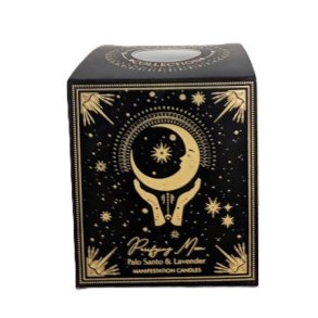 M�ne manifestations lys i glas Palo Santo & Lasvendel 120 g
