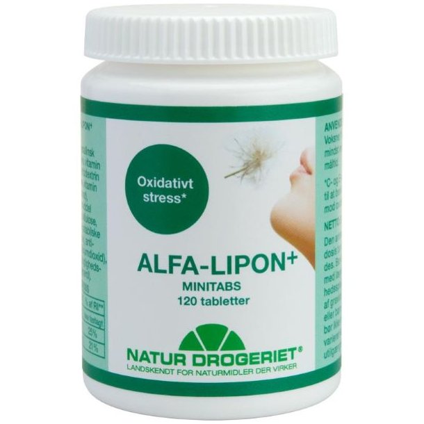 Alfa-Lipon+ minitabs