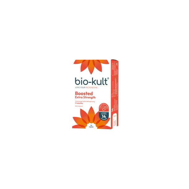 Bio-Kult Boosted Extra Strength med indhold af B12 vitamin