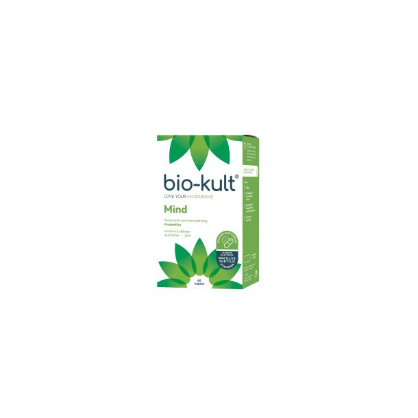 Bio-Kult Mind  med vindrue og blbr ekstrakter og zink