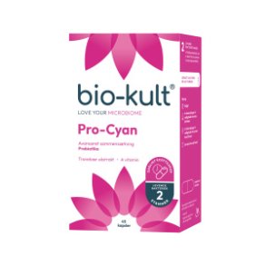 Bio-Kult Pro-Cyan probiotika med tranebr og A vitamin