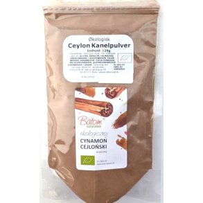 Ceylon kanelpulver kologisk 125 g - Batom