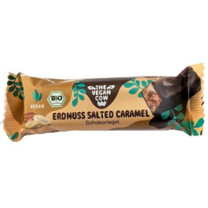 Chokoladebar jordndder og saltet karamel ko vegansk