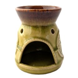 Duftlampe til fyrfad jade