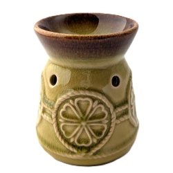 Duftlampe til fyrfad jade