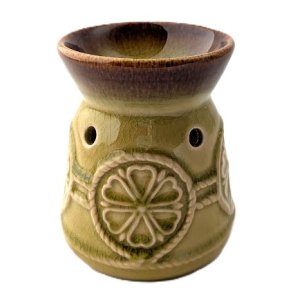 Duftlampe til fyrfad jade