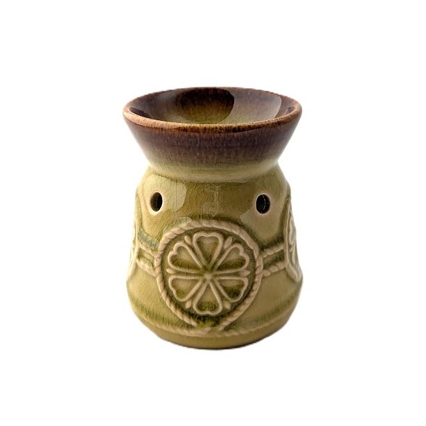 Duftlampe til fyrfad jade
