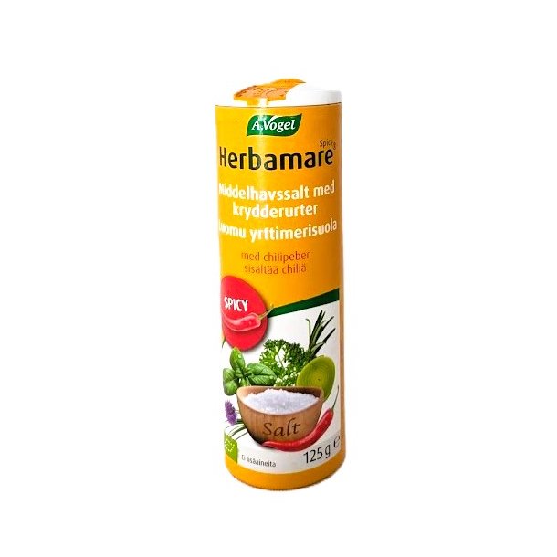 Herbamare salt Spicy, 125g �kologisk - A.Vogel