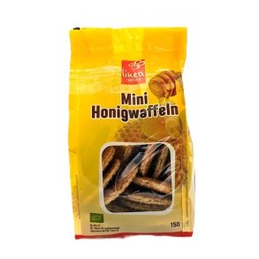 Mini honning vafler �kologiske - Linea