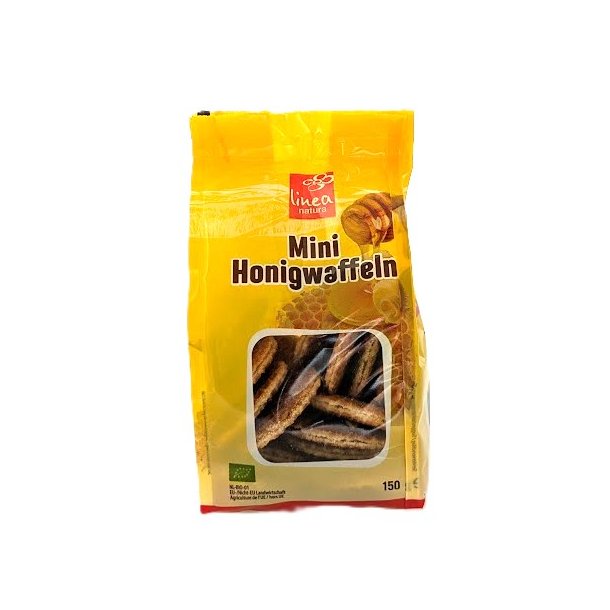 Mini honning vafler �kologiske - Linea