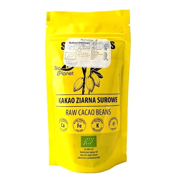 Kakaobnner raw kologiske