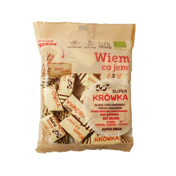 Karameller med kokos 1 kg kologiske ME GUSTO (SUPER FUDGE)