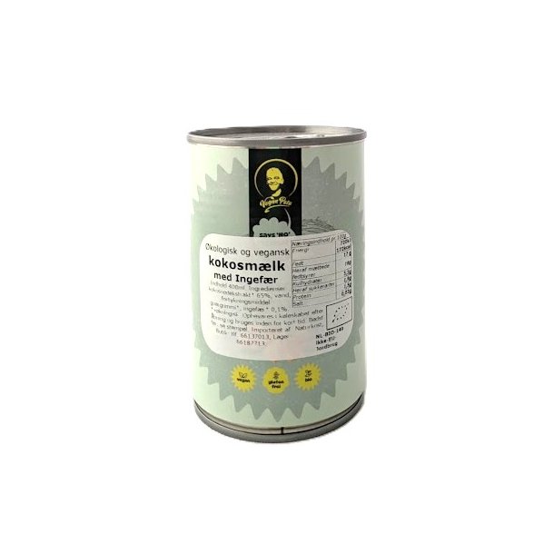 Kokosmlk med ingefr kologisk 400 ml - Egesun