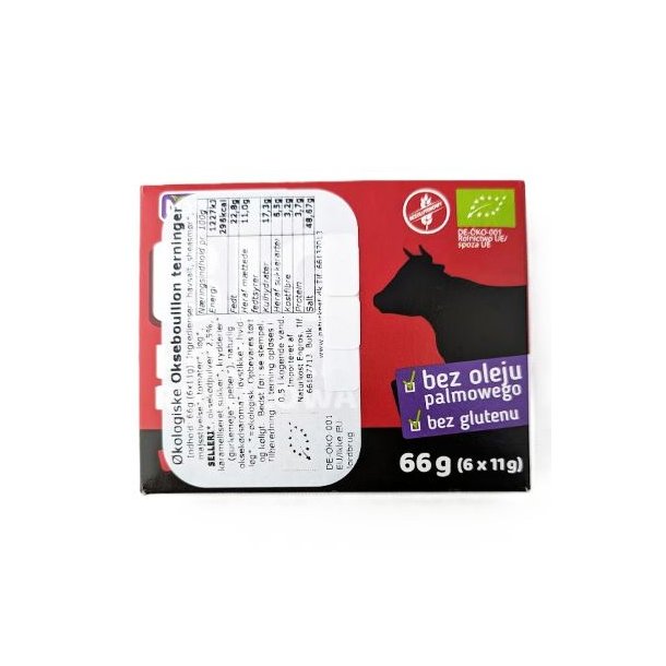 Oksebouillon terninger kologiske
