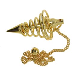 Pendul i metal spiral