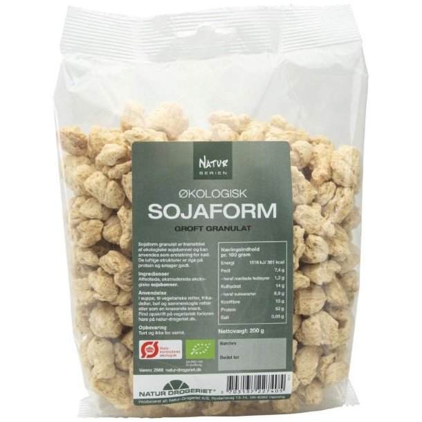Soja form goft granulat 