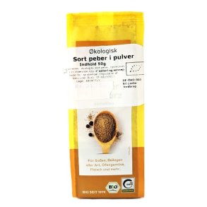 Sort peber malet/pulver kologisk - Lebensbaum